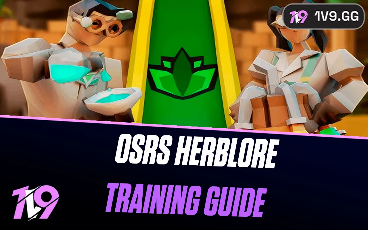 1-99 OSRS Herblore Training Guide (2026)